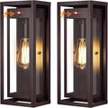 15 Motion Sensor Outdoor Lights 2 Pack Large Bronze Outdoor Light Fixture 3 Lighting Modes Waterproof Anti-Rust Wall Sconces Exterior Lighting Fixtures for Front Door Porch Garage