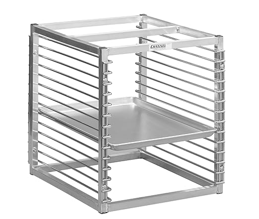 Channel RIW-13 Bun Pan Rack Reach-in Refrigeration Racks - Wire Slides Standard Heavy-Duty Series 20.5W x 25D x 23H Aluminum Construction