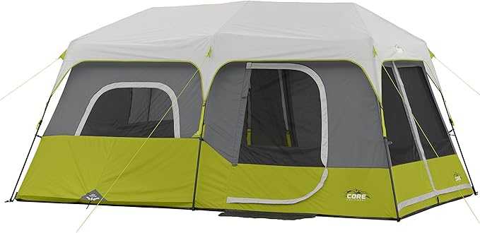 Core 9 Person Instant Cabin Tent - 14' x 9' Green (40008)