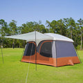 Vidalido Tents3-4 Person Camping Tent with Extended VestibuleWeather Resistant Family Tents with Breathable Mesh WindowsEasy Install Waterproof Outdoor Tent for Backpacking and Camping Hiking