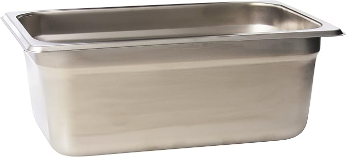 Update International 3 qt Fourth Size Anti-Jam Steam Table Pan