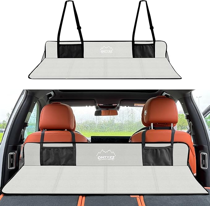 ONTYZZ Car Rear Seat Mattress Extension Plate for Air Mattress Foldable Portable Mattress for Sleeping Increase Vehicles Bed Camping Space