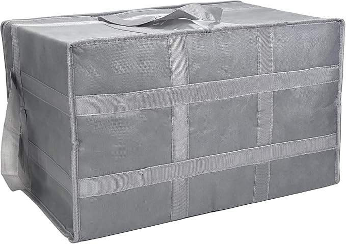 Yalin XXXL Large Insulated Cooler Bag Styrofoam Cooler of Keep Food Hot or Cold Reusable Double Zipper Food Delivery Bag for Grocery Shopping 23 W x 15 H x 14 D