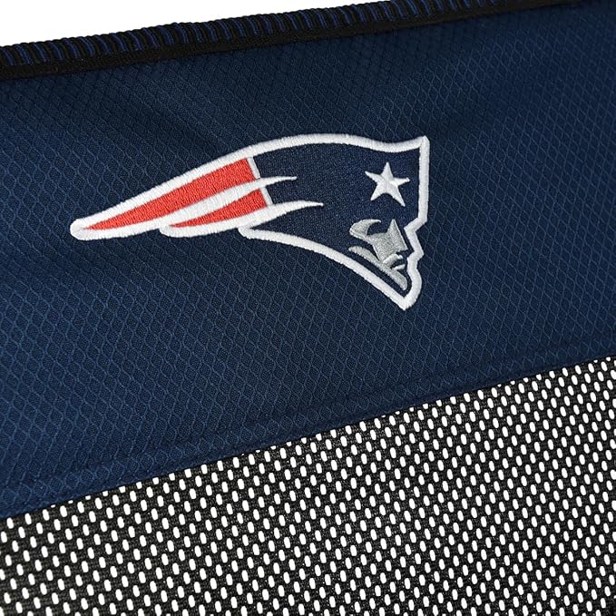 Kijaro Dual Lock Pro NFL Sports Fan Folding Chair 26 L x 35.5 W x 37 H New England Patriots
