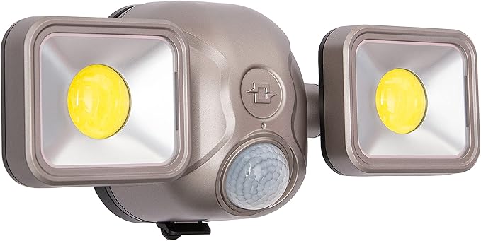 LIGHT IT! by Fulcrum 35001-101 LED Security Light Silver Single Pack