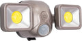 LIGHT IT! by Fulcrum 35001-101 LED Security Light Silver Single Pack