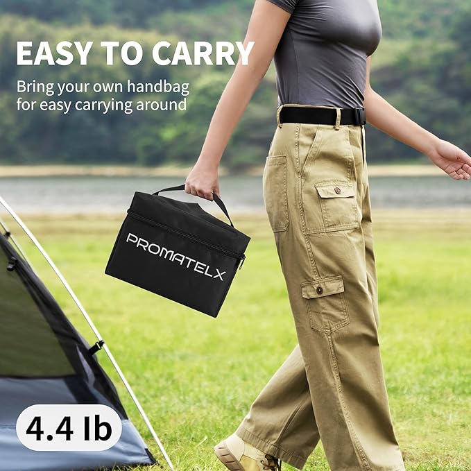 Portable Tripod Camping StoveWood-Burning Rocket Stove with Carry Bag Ideal for Camping Backyard Cooking &amp Outdoor Adventures