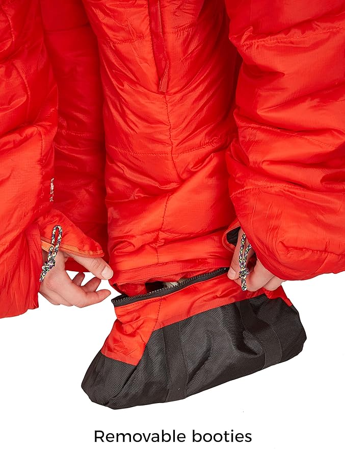hygger – Original Sleeping Bag with Arms and Legs 3M Thinsulate Filling Makes it Warm Lightweight &amp Small in Pack Size