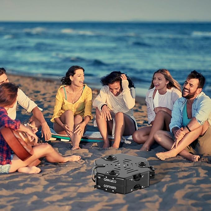 Propane 2 Burner Camping Stove with Carrying Bag Portable Folding Gas Stove for Camping Backpacking Camp Stove for Outdoor Cooking With 17000 BTU Adjustable Burners for BBQ Tailgating Black