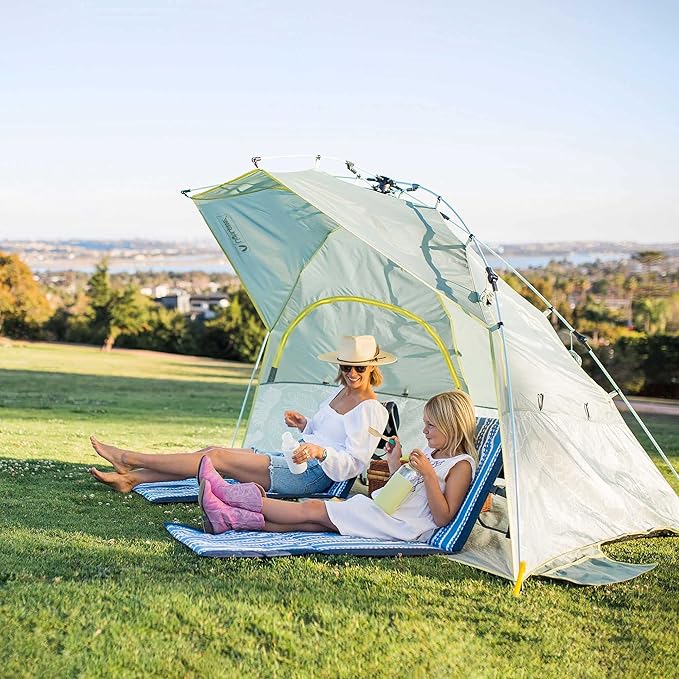 Lightspeed Outdoors ECO QuickShelter Beach Tent Botanical Lines