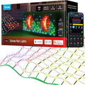 Govee Outdoor Net Lights 2.8*9.4ft with RGBIC and DIY Functions 480 LEDs Smart Net Lights with 64 Modes for Bush Patio Decor Compatible with Alexa &amp Google Assistant Outdoor Waterproof Green