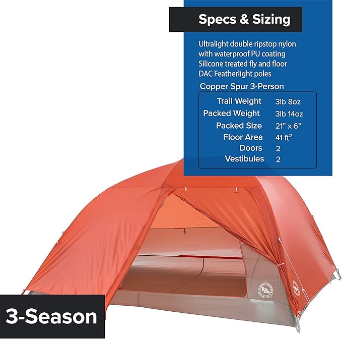 Big Agnes Tents Copper Spur