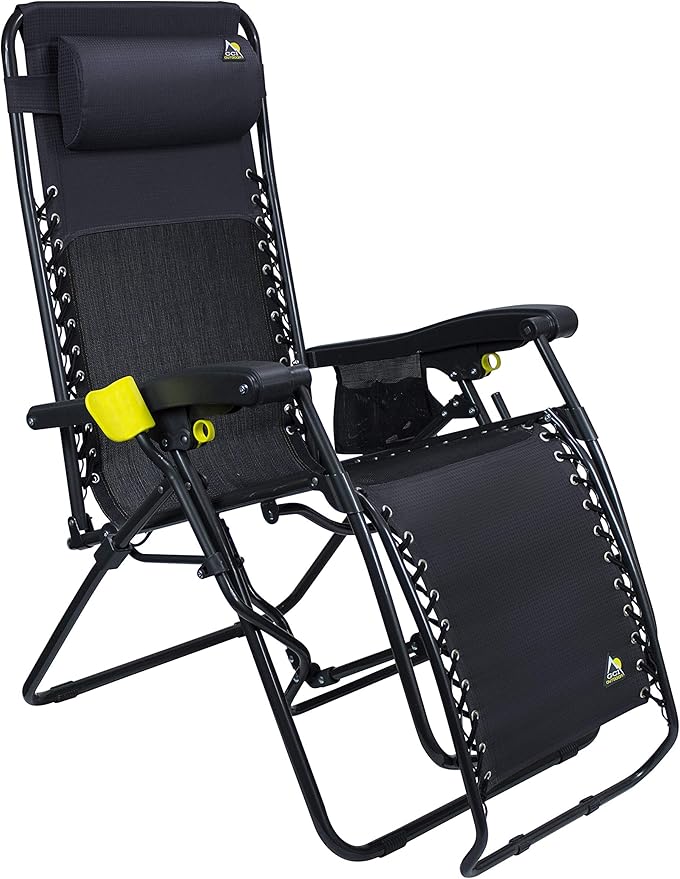 GCI Outdoor FreeForm Zero Gravity Chair Black