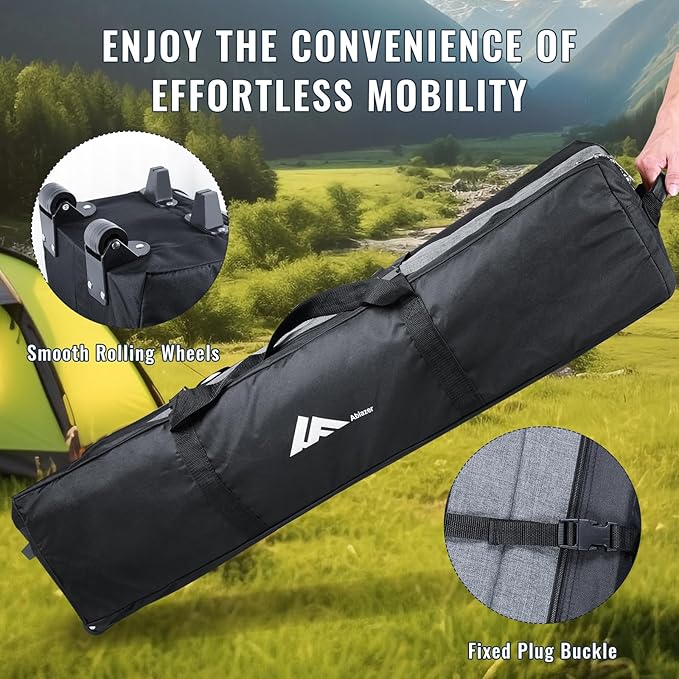 Ablazer 2 Pack Camping Chairs for Adults Portable Hunting Chair Supports 350lbs Oversized Heavy Duty Folding Chair for Camping Padded Seat Outdoor Lawn Folding Chair with Side Pockets