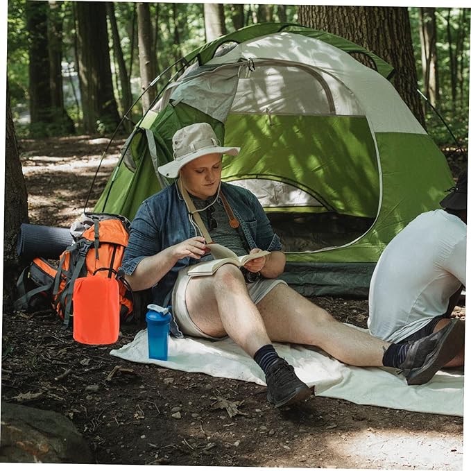 BESTonZON 3 Set Emergency with Compression Storage for Outdoor Camping Portable Thermal Blanket for Hiking and Survival Gear
