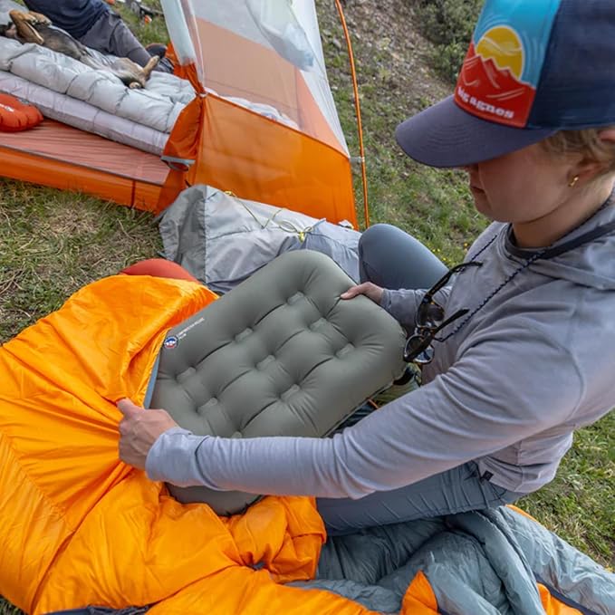 Big Agnes Campmeister Deluxe Pillow Deep Lichen Green