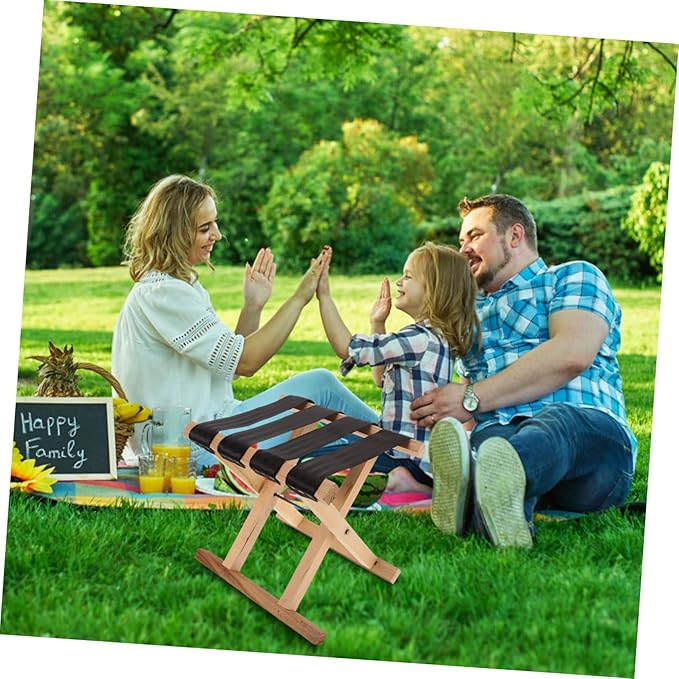 Portable Fishing Chair Lightweight Foldable Camping Stool for Outdoor Activities Travel and Fishing Compact Design Height and Easy to Carry