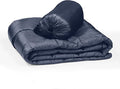 Blue Ridge Activ Fluffy 650 Fill Power Outdoor Packable Down Throw Blanket for Camping Hiking with Carrying Pouch - Lightweight and Durable Blanket 60 x 70 for Traveling Beach Trips