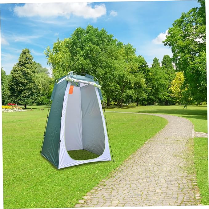 Yeory Pop-Up Changing Tent Water &amp Sun Proof 170T Foldable 47x47x75 Shower Tent with Inner Pocket Zippered Portable for Camping Hiking Outdoor Privacy Shower
