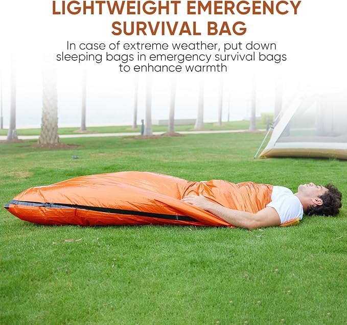 Ultralight Down Sleeping Bag for Adults 1.92lbs 32-55F 650 Fill Down Lightweight Compact Mummy Backpacking Sleeping Bag for Outdoor Camping and Hiking Compressible -MFH500