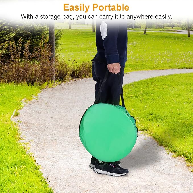 Pop Up Beach Tent Anti UV Automatic Sun Shelter Umbrella Portable Sun Shade Shelter for 2-3 People Outdoor Instant Pop Up Beach Shade Tent with Carrying Bag