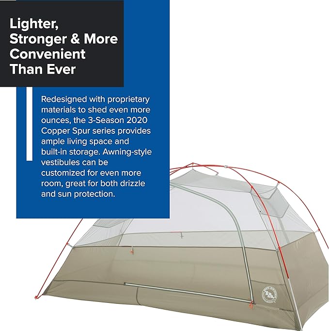 Big Agnes Copper Spur HV UL - Ultralight Backpacking Tent