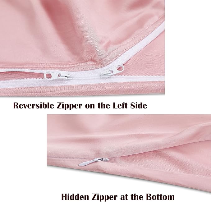 Tencel Lyocell Sleeping Bag Liner with Zipper - 100% Austrian Lenzing AG Tencel - Soft Silky Smooth Sleep Sack Adult - Travel Sheet for Hotel/Backpacking Pure Silk Sleep Mask Included