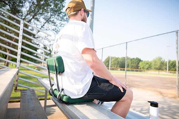 Stansport G-4-10-STA G-4-10 Coliseum Seat Green