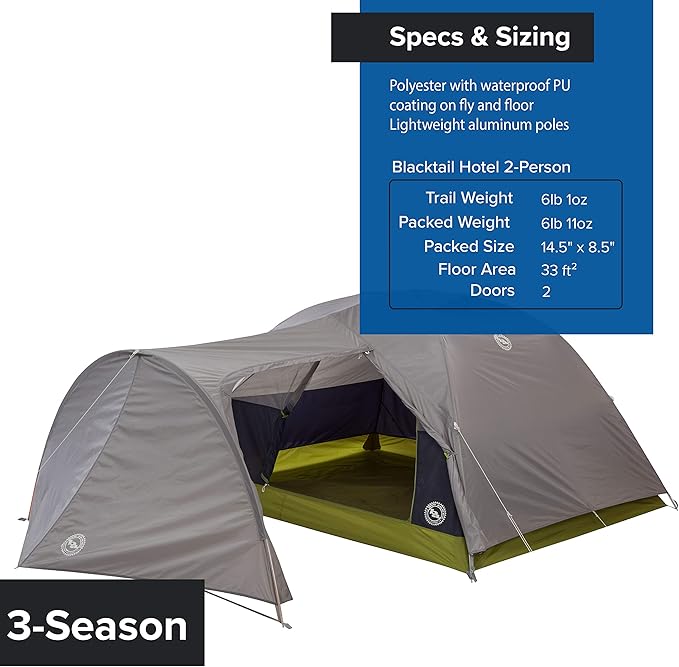 Big Agnes Blacktail Hotel Bikepacking Tents