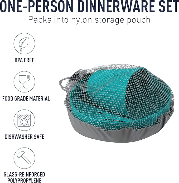 Sea to Summit Delta Light Solo Camp Dinnerware Set