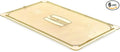 Carlisle FoodService Products 10410U13 High Heat Universal Handled Lid 20.75 x 12.88 x 0.88 Amber For TopNotch Full Size Food Pans (Case of 6)