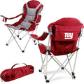 Picnic TIME NFL Unisex-Adult NFL Reclining Camp Chair Beach Chair for Adults Sports Chair with Carry Bag