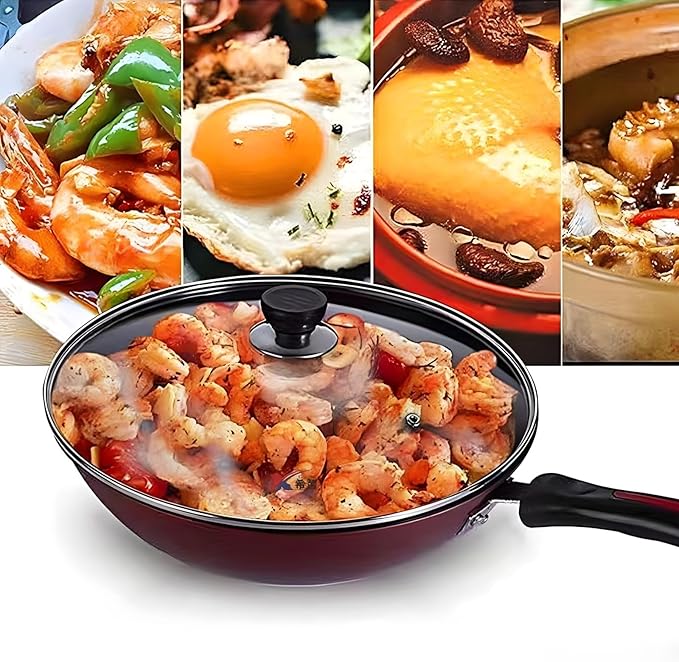 Pot Lid with Vent Hole &amp Knob Handle Easy to Clean 12.5 in Inner Diameter Tempered Glass Oval Glass Crock Pot Lid