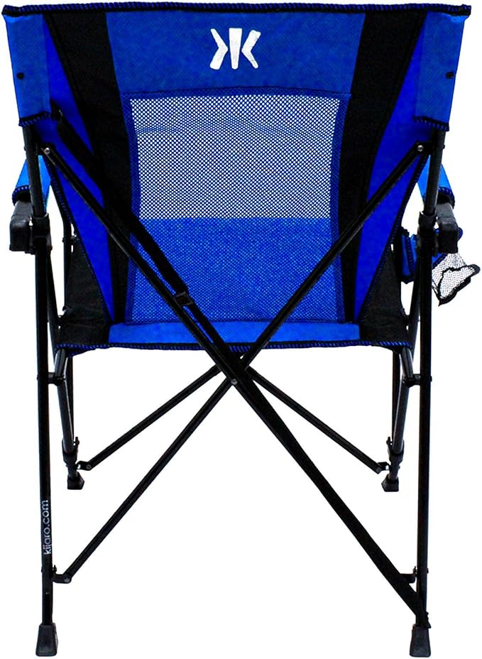 Kijaro Enjoy Versatile Folding Sports Outdoor Chair &amp Lawn Chair Dual Lock Feature Ireland Green (Hard Arm)