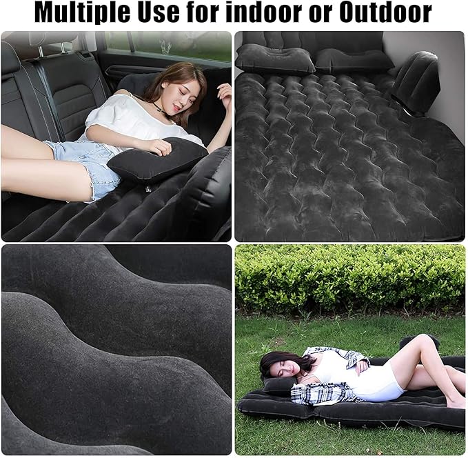 FBSPORT Inflatable Air Mattress 184cm x 85cm x 15cm Great for Camping Travel Adventures