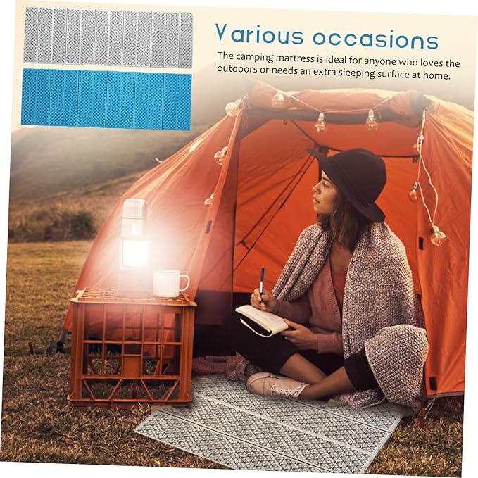 KESYOO Thermal Camping Sleeping Pad Lightweight Backpacking Gear Folding Moisture Pad