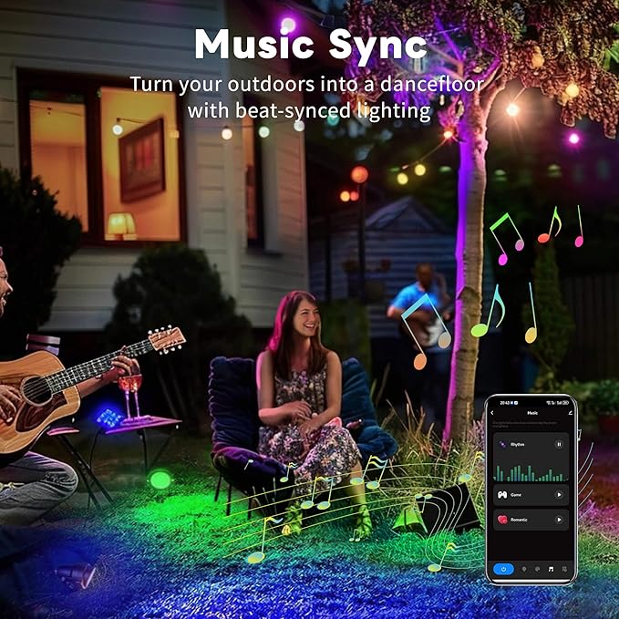 Outdoor Smart Spotlight RGB Color Changing Landscape Lighting 300LM Low Voltage IP65 Waterproof LED Black Aluminum Uplights Decorative for House Yard Garden Halloween