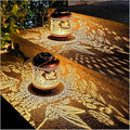2 Pack Hummingbird Outdoor Solar Hanging Lanterns Waterproof LED Solar Lights Metal Decorative Lanterns for Garden Patio Courtyard Backyard Yard Decor Unique Hummingbird Gifts for Women Gardening