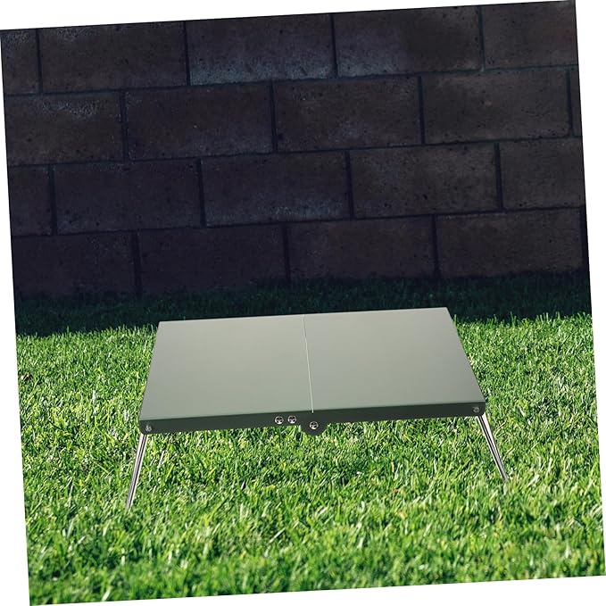 Milisten Folding Camping Table Lightweight Portable Picnic Table for Outdoor BBQ Hiking and Camping Compact Design for and Carrying for Family Gatherings