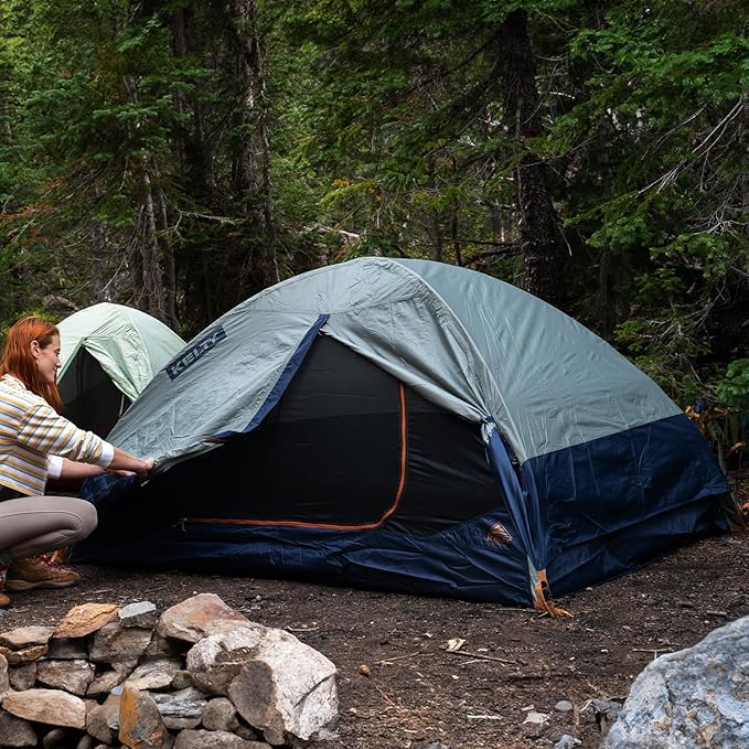 Kelty Late Start Backpacking Tent – Lightweight Two Man Camping Tent Shelter with Quickcorners Aluminum Poles Waterproof Poly Fly Updated for 2024 | Camping Tent Shelter Quickcorners Aluminum Pol