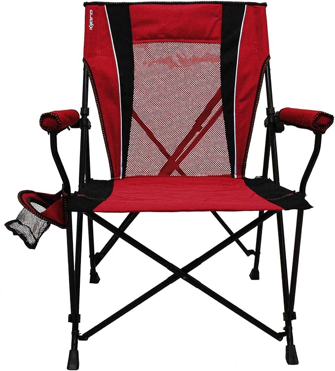 Kijaro Enjoy Versatile Folding Sports Outdoor Chair &amp Lawn Chair Dual Lock Feature Ireland Green (Hard Arm)
