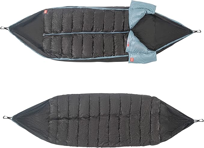 GRAND TRUNK Evolution 20 Down Hammock – Cold Weather Hammock with Integrated Sleeping Bag &amp Underquilt 20°F Rated Lightweight Camping &amp Backpacking Hammock