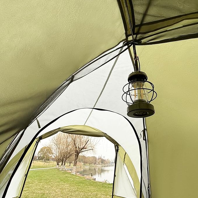 Clostnature Camping Tent with Porch - Waterproof 2 Person Tent for Camping Easy Setup Lightweight Two Person Shelter for Hiking Backpacking Family Outdoor