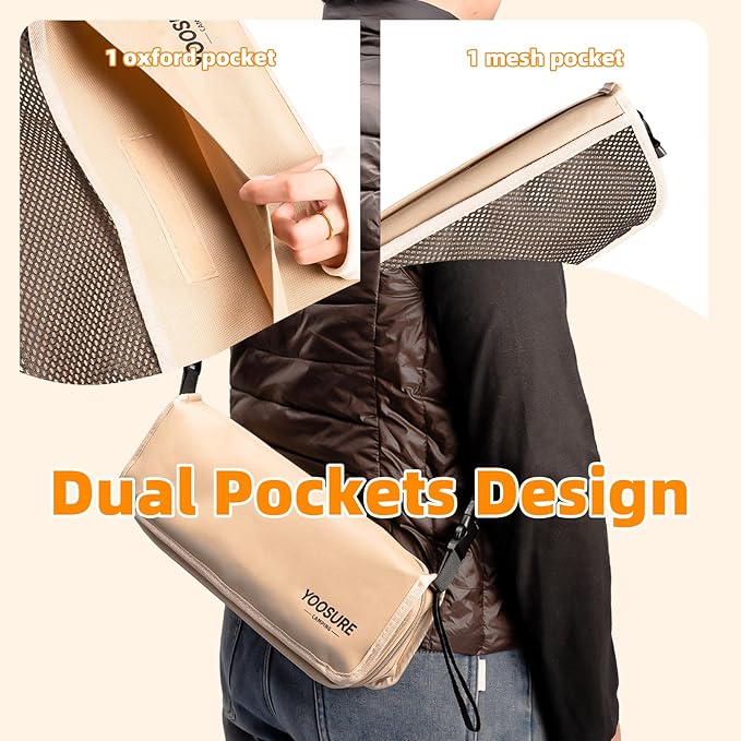 16 Extra Tall XL Portable Chair for Adults Collapsible Purse Chair Heavy Duty Camp Seat with 3 Storage Pockets for Fishing Hiking Gardening Lightweight Travel Purse Stool