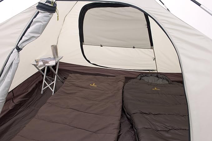 Browning Camping Kenai -20 Degree Wide Mummy Sleeping Bag  Clay 40-Inch x 86-Inch