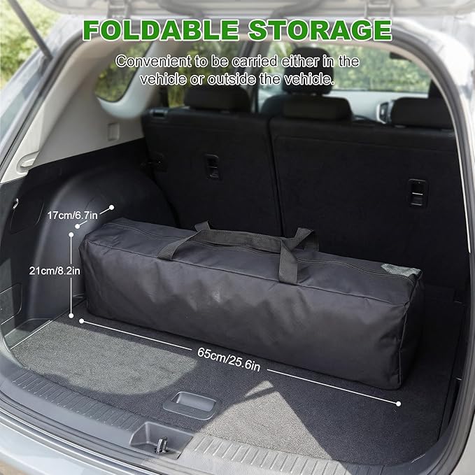 Fishing Chair Complete Accessories Set with Rod Holder Bait Tray Fish Guard Ice Fishing Gear 150kg Capacity Portable Folding for Adults Outdoor (Black-1)