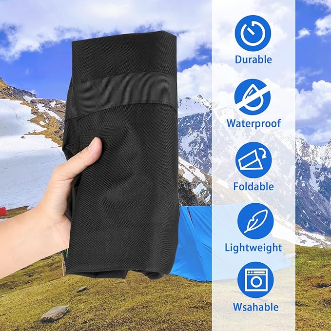 Xxerciz Storage Bag for King Koil Twin/Queen Air Mattress Heavy Duty Camping Carry Bag with Strong Handles &amp Zippers Portable and Dustproof Durable Carry Case for Outdoor
