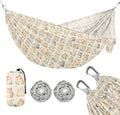 Cute Beige Mouses Outdoor Hammock with Tree Straps Hammock for Tree for Outside Camping Essentials