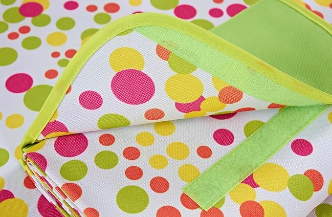 EURYNOME Custom Picnic Blanket Personalized w/Embroidery - Waterproof 600D Oxford Large Beach Mat for Camping Hiking - Add Name/Text!