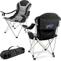 Picnic TIME NFL Unisex-Adult NFL Reclining Camp Chair Beach Chair for Adults Sports Chair with Carry Bag